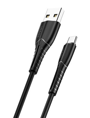 USAMS SJ366USB01 | USAMS καλώδιο USB-C σε USB US-SJ366, 2A, 1m, μαύρο