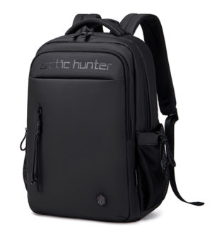 ARCTIC HUNTER B00534-BK | ARCTIC HUNTER τσάντα πλάτης B00534 με θήκη laptop 15.6, 21L, μαύρη