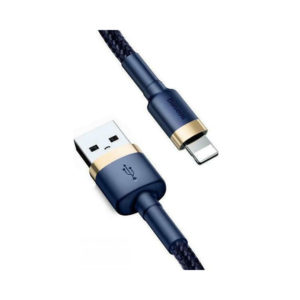Baseus Cafule Braided USB to Lightning Cable Blue 2m (CALKLF-CV3) (BASCALKLF-CV3)