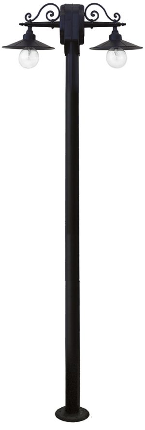 Heronia 23-0060 | Κολώνα LP-150EΒ 2L 200cm BLACK ΚΑΡΑΒΟΛΟΣ