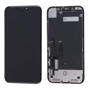 TW INCELL ILCD-018 | TW INCELL LCD ILCD-018 για iPhone 11, camera-sensor ring, earmesh, μαύρη