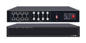 FOLKSAFE FS-HD4608VPS12 | FOLKSAFE video and power receiver hub FS-HD4608VPS12, 8 channel