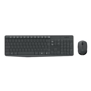 Logitech MK235 Wireless Keyboard & Mouse Set English Grey (920-007931) (LOGMK235US)