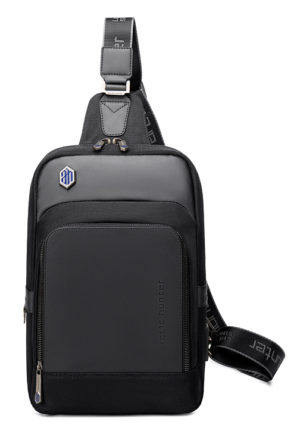 ARCTIC HUNTER XB00116-BK | ARCTIC HUNTER τσάντα Crossbody XB00116, θήκη για tablet, αδιάβροχη μαύρη