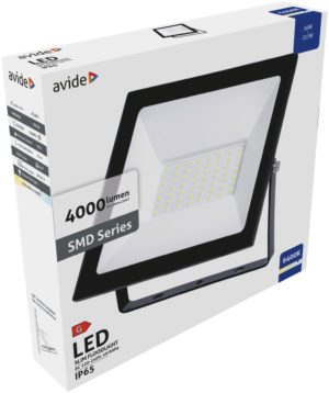 Avide Value LED Προβολέας Slim SMD 50W Ψυχρό 6400K