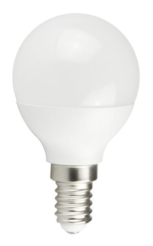 POWERTECH E14-010 | POWERTECH LED λάμπα mini globe E14-010, 7W, 4000K, E14, 600lm