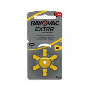Rayovac Extra Advanced Hearing Aid Batteries 10 1.45V (RAY961)