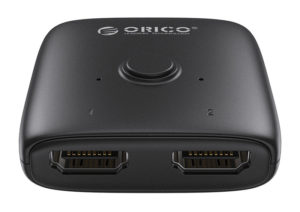 ORICO HS2-A1-BK-EP | ORICO bi-directional HDMI switch HS2-A1, 4K/60Hz, γκρι