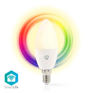 Nedis Smart LED Shower Light E14 RGBW 470lm Dimmable (WIFILRC10E14) (NEDWIFILRC10E14)