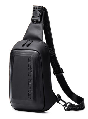 ARCTIC HUNTER XB00126-BK | ARCTIC HUNTER τσάντα Crossbody XB00126, αδιάβροχη, μαύρη