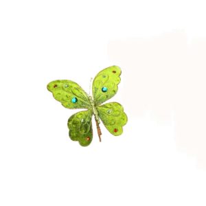 JK Home Décor - Πεταλουδα Διακοσμητική Πρασινη 1τμχ