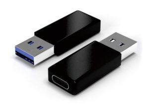 POWERTECH CAB-UC023 | POWERTECH αντάπτορας USB 3.0 σε USB-C θηλυκό CAB-UC023, μαύρος
