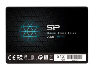 SILICON POWER SP512GBSS3A55S25 | SILICON POWER SSD A55 512GB, 2.5, SATA III, 560-530MB/s 7mm, TLC