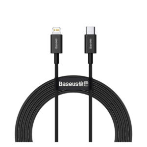 Baseus Superior USB-C to Lightning Cable 20W Black 2m (CATLYS-C01) (BASCATLYSC01)