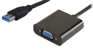 POWERTECH PTH-021 | POWERTECH αντάπτορας USB 3.0 σε VGA PTH-021, Full HD, μαύρο