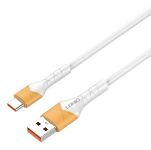 LDNIO 6933138600559 | LDNIO καλώδιο USB-C σε USB LS801, 30W, 1m, λευκό