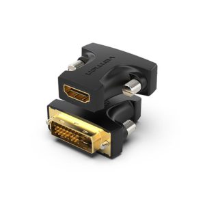 VENTION HDMI Female to DVI (24+1) Male Adapter Black (AILB0) (VENAILB0)