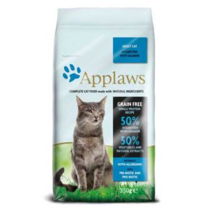 Applaws Adult Cat Ocean Fish & Salmon 350g | Ξηρά Τροφή Γάτας Grain Free με Ψάρια & Σολομό