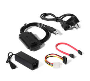 POWERTECH CAB-U122 | POWERTECH Converter USB 2.0 σε IDE & SATA CAB-U122, με τροφοδοσία, 0.8m