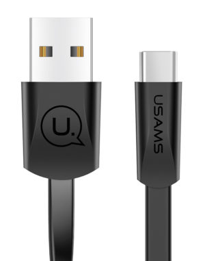 USAMS SJ200TC01 | USAMS Καλώδιο USB σε Type-C US-SJ200, 1.2m, μαύρο