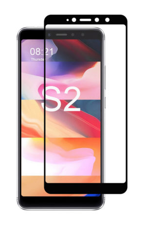 POWERTECH για Xiaomi S2 Qualcomm Μαύρο | Προστασία Οθόνης Κινητού Full Face Tempered Glass 5D Full Glue