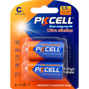 PKCELL ULTRA ALCALINE LR14-2B {C}