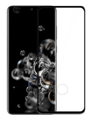 POWERTECH για Samsung Galaxy S20 Ultra Μαύρο | Προστασία Οθόνης Κινητού Full Face Tempered Glass 5D Full Glue