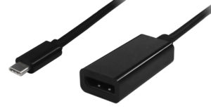 POWERTECH PTH-039 | POWERTECH αντάπτορας USB Type-C σε DisplayPort PTH-039, 4K, ασημί
