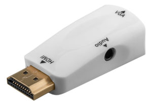 GOOBAY 44793 | GOOBAY αντάπτορας HDMI σε VGA & 3.5mm 44793, 1080p, λευκός