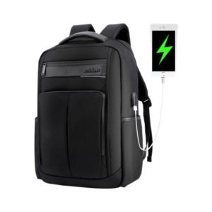 ARCTIC HUNTER B00121C-BK | ARCTIC HUNTER τσάντα πλάτης B00121C-BK με θήκη laptop 15.6, μαύρη