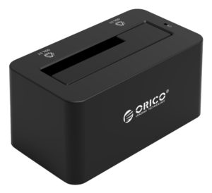 ORICO 6619US3-V1-EU-BK-BP | ORICO docking station 6619US3-V1, 2.5/3.5 HDD/SSD, 5Gbps, UASP, μαύρο