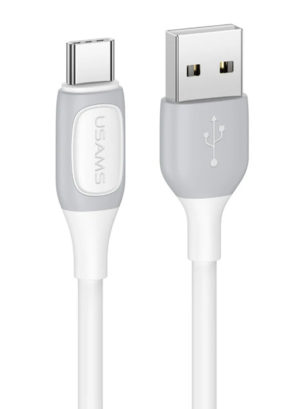 USAMS SJ596USB02 | USAMS καλώδιο USB-C σε USB US-SJ596, 3A, 1m, λευκό