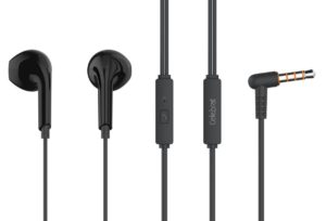 CELEBRAT G20-BK | CELEBRAT earphones με μικρόφωνο G20, 3.5mm, 1.2m, μαύρα