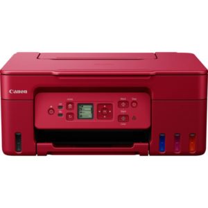 Canon PIXMA G3470 InkTank Multifunction Printer Red (5805C049AA) (CANG3470R)