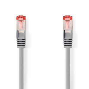 Nedis CAT6 Network Cable 5.00 m Grey (CCGL85221GY50) (NEDCCGL85221GY50)