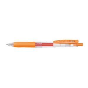 Zebra Sarasa Clip Gel Pen 0.7 Orange (ZB-14349) (ZEB14349)