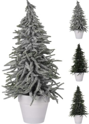 JK Home Décor - Δέντρο Χριστουγέννων 3Σxδ 25x25x58cm 3τμχ