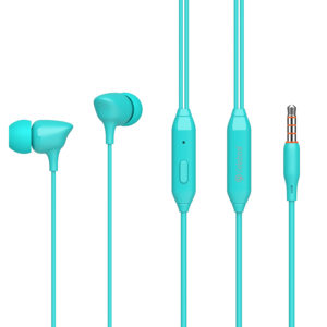 CELEBRAT G7-BL | CELEBRAT earphones με μικρόφωνο G7, 3.5mm, 1.2m, μπλε