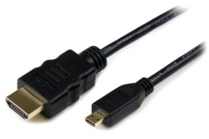 POWERTECH CAB-H008 | POWERTECH καλώδιο HDMI σε HDMI Micro CAB-H008, με Ethernet, 3m, μαύρο