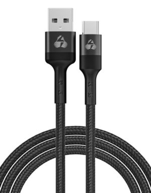 POWERTECH PTR-0129 | POWERTECH καλώδιο USB σε USB-C PTR-0129, PD 60W, copper, 60cm, μαύρο