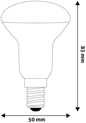 Avide LED R50 4.9W E14 CW 6400K High Lumen