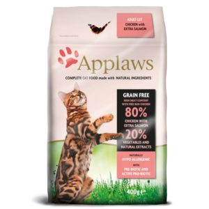 Applaws Adult Cat Chicken & Extra Salmon 400g | Ξηρά Τροφή Γάτας Grain Free με Κοτόπουλο & Σολομό