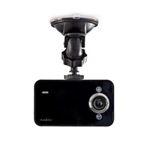 Nedis Car DVR Camera 720P with 2.4 Screen for Windshield with Suction Cup (DCAM06BK) (NEDDCAM06BK)