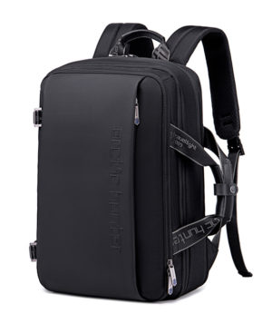 ARCTIC HUNTER B00540-BK | ARCTIC HUNTER τσάντα πλάτης B00540 με θήκη laptop 15.6, 18L, μαύρη