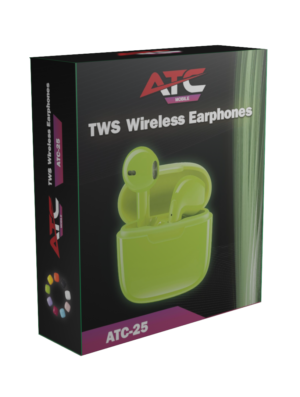 ATC-25 TWS Wireless Earphone Green