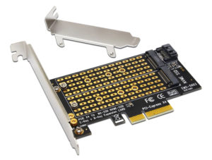 POWERTECH TOOL-0049 | POWERTECH κάρτα επέκτασης PCIe x4 σε M.2 Key M & B NVMe TOOL-0049