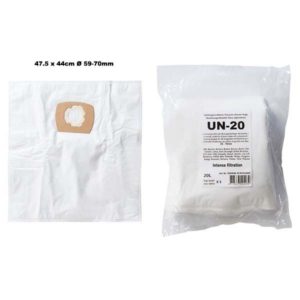 Unibags UN20 20L 5τμχ | Σακούλες Σκούπας EINHELL KARCHER Microfiber
