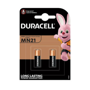 Duracell Alkaline Batteries A23 12V 2pcs (DLRV08)(DURDLRV08)
