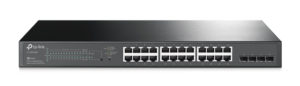 TP-LINK TL-SG2428P | TP-LINK JetStream smart switch TL-SG2428P, 24-Port PoE+, 4x SFP, Ver 4.0