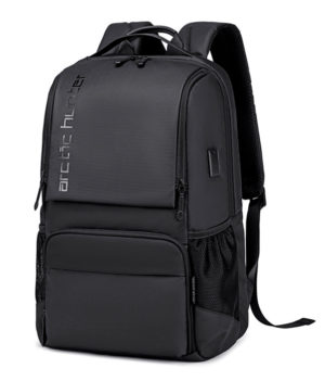 ARCTIC HUNTER B00532-BK | ARCTIC HUNTER τσάντα πλάτης B00532 με θήκη laptop 15.6, USB, 28L, μαύρη